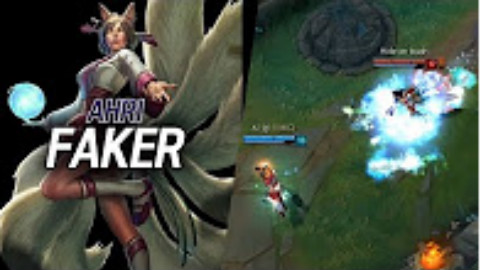 Faker狐狸韩服carry局ob录像剪辑
